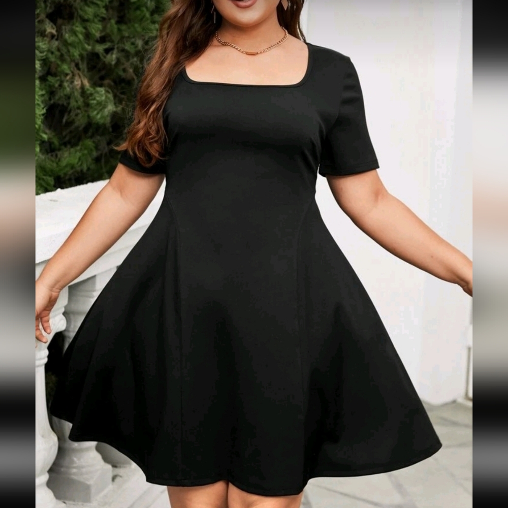Classic Black Tunic Dress